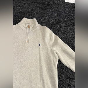 Men’s large polo pullover. Cream color. Great for work and church!